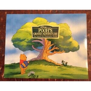 Disney's Winnie Pooh Bear Grand Adventure Exclusive Lithograph Set 4 Art Prints